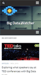 Mobile Screenshot of bigdatawatcher.com